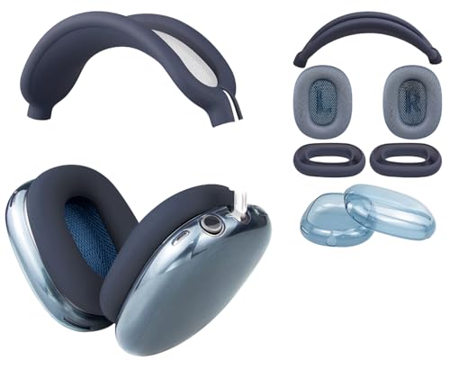 AirPods MAX グリーン 付属品完備　イヤークッションはサードパーティ製 AirPods Maxイヤークッション（Lightningコネクタ）- グリーン